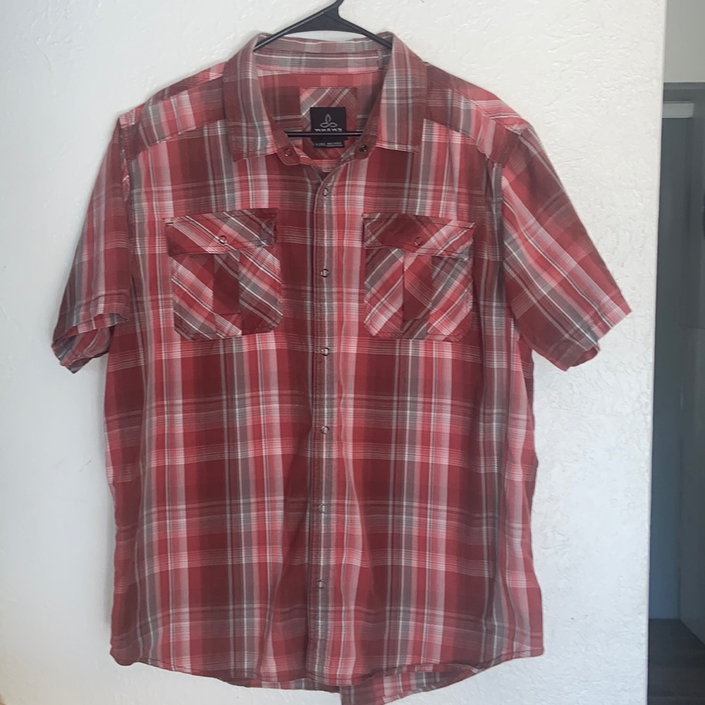 PrAna Men’s shirt snap front